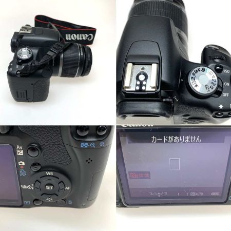  CANON キャノン デジタル一眼レフカメラ レンズ2本付き EOSKiss X3