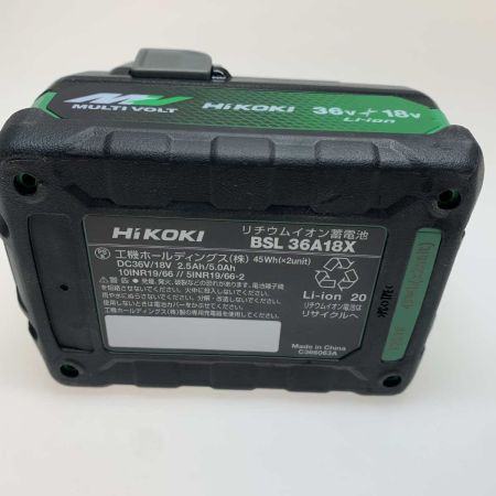  HiKOKI ハイコーキ 工具関連用品　バッテリー 未使用品 BSL36A18