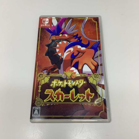  Nintendo  Switch ソフト ポケットモンスター スカーレット