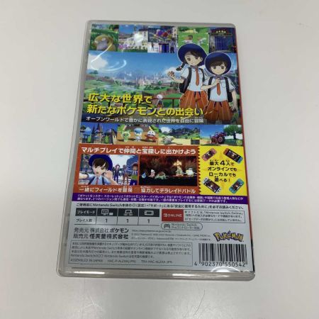  Nintendo  Switch ソフト ポケットモンスター スカーレット