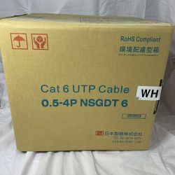 ●● 日本製線 ネットワーク機器 LANケーブル Cat6 UTP Cable 0.5-4PNSGDT6 Bランク