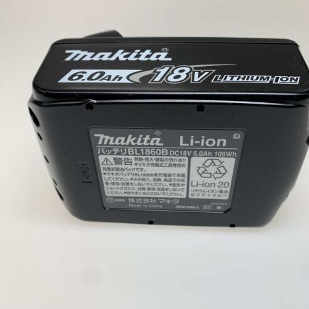  MAKITA マキタ 工具関連用品 バッテリー BL1860B ブラック