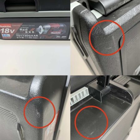  MAKITA マキタ 締付工具 インパクトドライバ  TD173DGXAR レッド