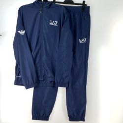 ●● EMPORIO ARMANI エンポリオアルマーニ セットアップ 8NPV08 PN4HZ ネイビー Bランク