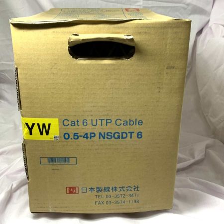  日本製線  ネットワーク機器 LANケーブル  Cat6 UTP Cable 0.5-4PNSGDT6