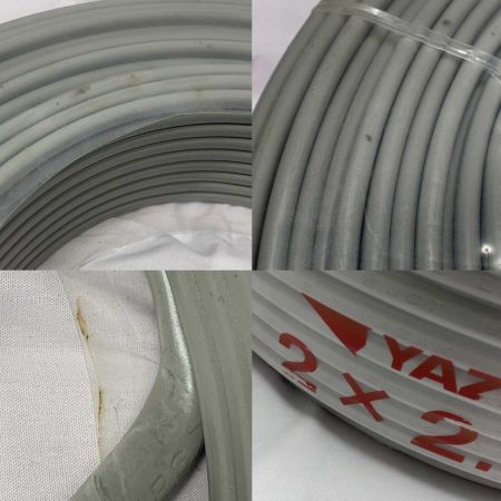  YAZAKI 工具 電材 VVFケーブル 2芯 2.0mm×100m 2020年5月