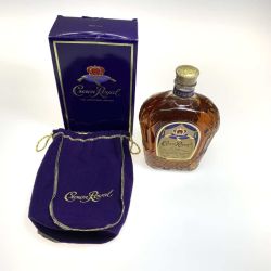 ●● CROWN ROYAL 蒸留酒類 ウィスキー カナディアン  750ml 40％ Aランク 未開栓