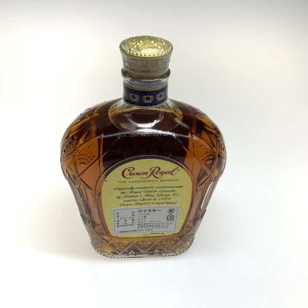  CROWN ROYAL 蒸留酒類 ウィスキー カナディアン  750ml 40％ 未開栓