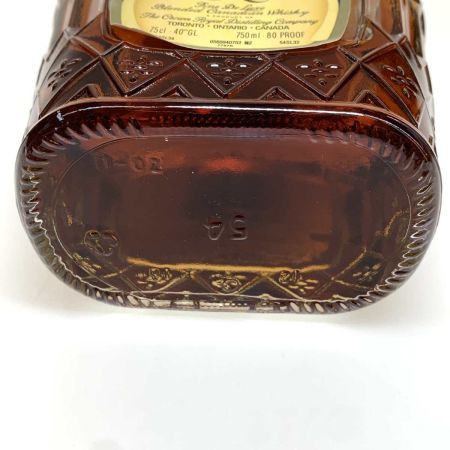  CROWN ROYAL 蒸留酒類 ウィスキー カナディアン  750ml 40％ 未開栓