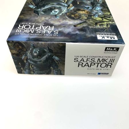   プラモデル ウェーブ マシーネンクリーガー S.A.F.S. ラプター