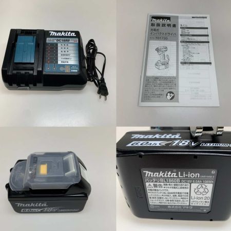  MAKITA マキタ 締付工具　インパクトドライバ  TD173DRGX ブルー