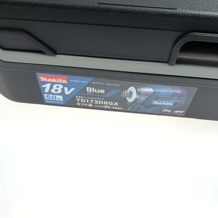  MAKITA マキタ 締付工具 インパクトドライバ TD173DRGX ブルー