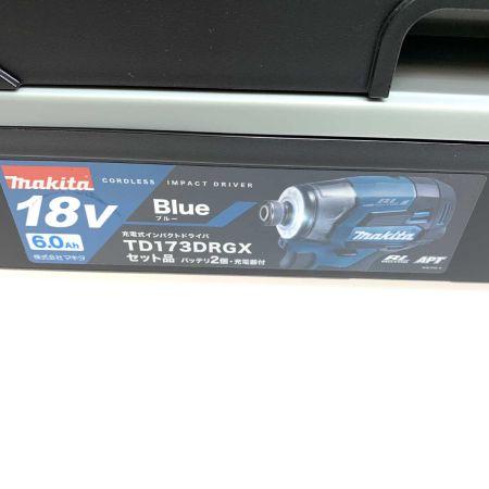  MAKITA マキタ 締付工具  インパクトドライバ  TD173DRGX ブルー