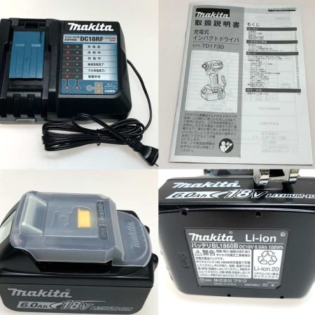  MAKITA マキタ 締付工具  インパクトドライバ  TD173DRGX ブルー