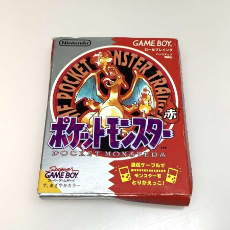   ゲーム関連 NINTENDO GBソフト ポケットモンスター 赤