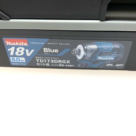  MAKITA マキタ 締付工具 　インパクトドライバ  TD173DRGX