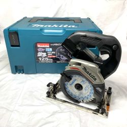 ●● MAKITA マキタ 切断工具 丸のこ　充電器・充電池2個・ケース付 HS474DRGXB ブラック Aランク