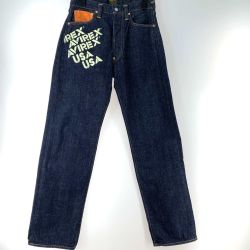 ●● EVISU×AVIREX メンズ衣料 ジーンズ 2001 30x32 Bランク