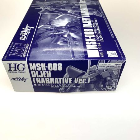  BANDAI バンダイ プラモデル 1/144 HGUC MSK-008 ディジェ(ナラティブVer.)