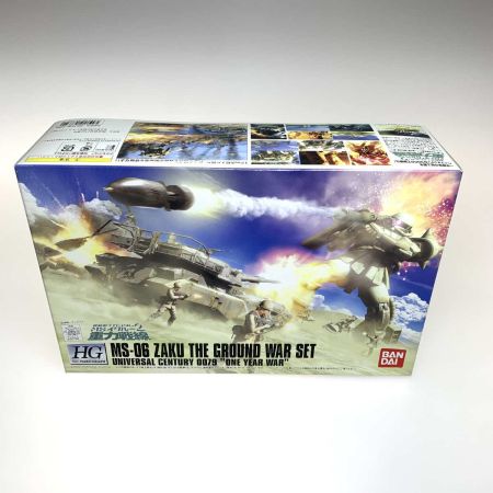   ホビー プラモデル 1/144 HGUC ザク地上戦セット
