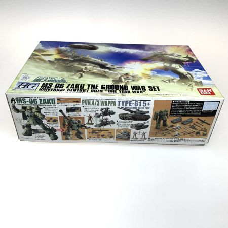   ホビー プラモデル 1/144 HGUC ザク地上戦セット