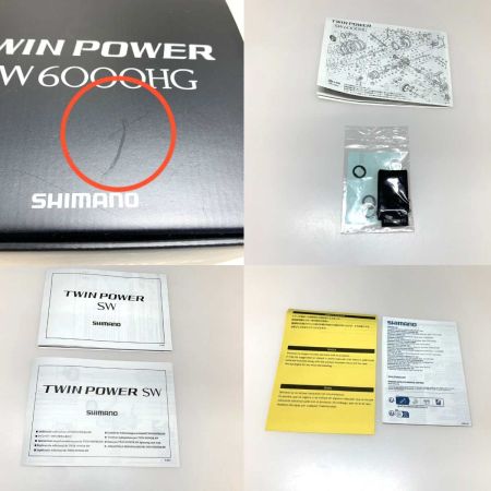  SHIMANO シマノ スピニングリール 21ツインパワーSW 6000HG  04225