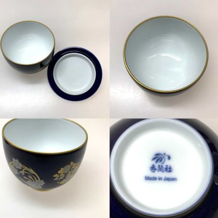  KORANSHA Co. Ltd. 香蘭社 和食器 瑠璃花丸紋・茶器揃 R3003-AJF