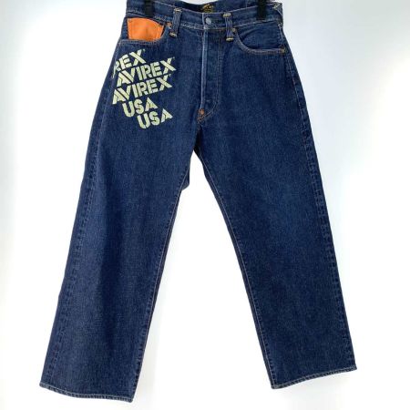  EVISU×AVIREX メンズ衣料 ジーンズ  2001 SIZE 32   インディゴ