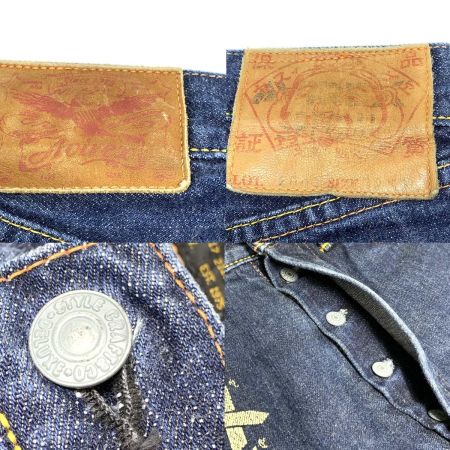  EVISU×AVIREX メンズ衣料 ジーンズ  2001 SIZE 32   インディゴ