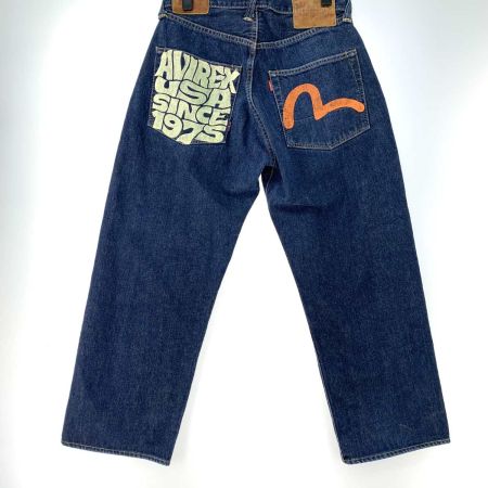  EVISU×AVIREX メンズ衣料 ジーンズ  2001 SIZE 32   インディゴ