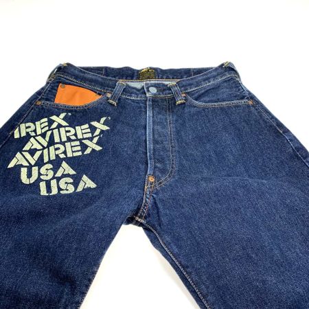  EVISU×AVIREX メンズ衣料 ジーンズ  2001 SIZE 32   インディゴ
