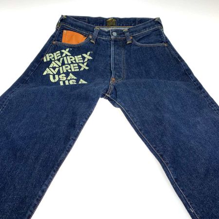  EVISU×AVIREX メンズ衣料 ジーンズ  2001 SIZE 32   インディゴ
