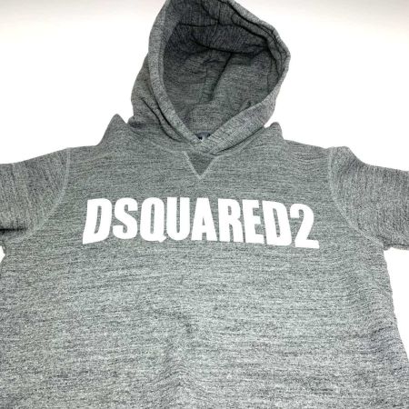  Dsquared2 ディースクエアード メンズ プルオーバーパーカー SIZE M  S25148 ライトグレー