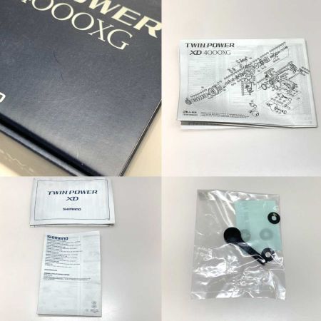  SHIMANO シマノ  スピニングリール 17ツインパワーXD 4000XG 03747