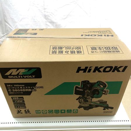  HiKOKI ハイコーキ 切断工具 スライド丸のこ　コードレス式 C3606DRB