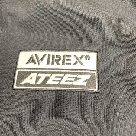  AVIREX アビレックス メンズ　ジップパーカーSIZE XL 783-5231012 ブラック