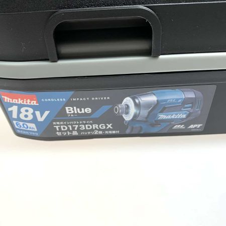 MAKITA マキタ 締付工具 インパクトドライバ TD173DRGX ブルー