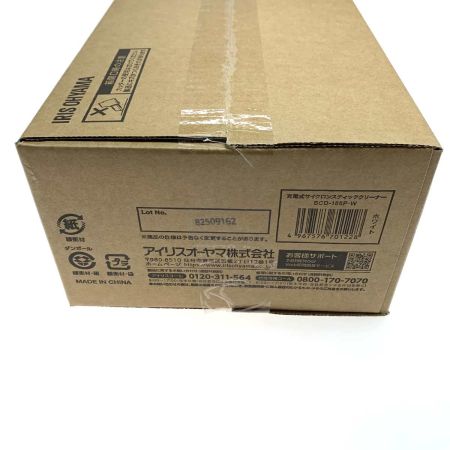  IRISOHYAMA アイリスオーヤマ スティッククリーナー SCD-185P-W