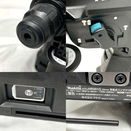 MAKITA マキタ 電動工具 充電式ハンマドリル  HR001GRDX B ブラック