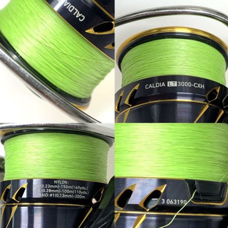  DAIWA ダイワ スピニングリール カルディア LT 3000-CXH 本体のみ 063190