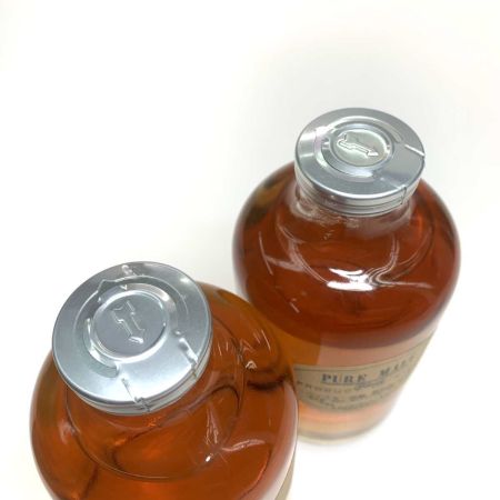 【北海道内限定発送】  蒸留酒類 ウィスキー 500ml ピュアモルト ギフトボックス Black Red 2本セット 未開栓