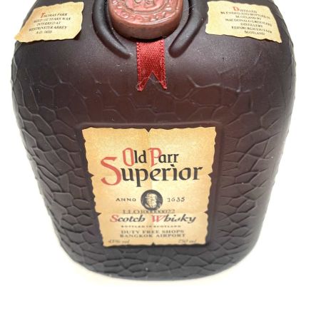  Old Parr オールドパー 蒸留酒類 ウィスキー スコッチ　750ml Superior 43％ 未開栓