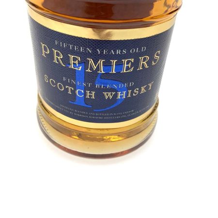   蒸留酒類 ウィスキー スコッチ 700ml Premiers 15 Years Old Finest Blended SCOTCH WHISKY 未開栓