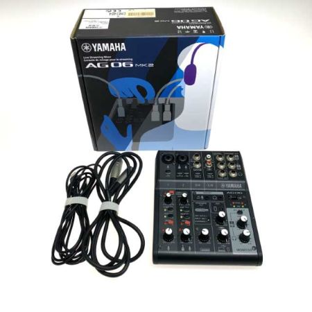  YAMAHA ヤマハ 楽器 ミキサー AG06 MK2