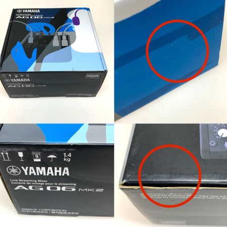 YAMAHA ヤマハ 楽器 ミキサー AG06 MK2