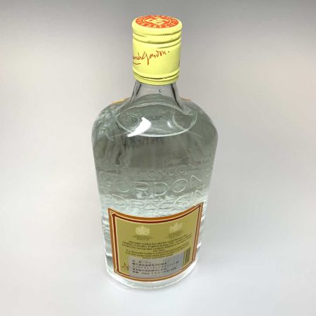   蒸留酒類 スピリッツ ジン 750ml GORDON'S 47度 未開栓