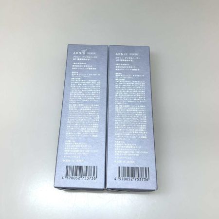   AKNIR デンタルペースト 2本セット　医薬部外品