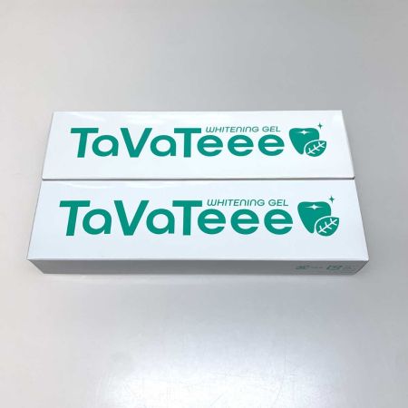   TaVaTeee 歯磨きジェル 40g 2個セット 医薬部外品