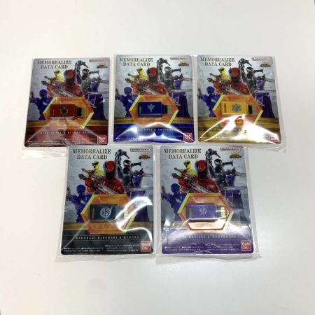   ホビー キングオージャーセット DATA CARD
