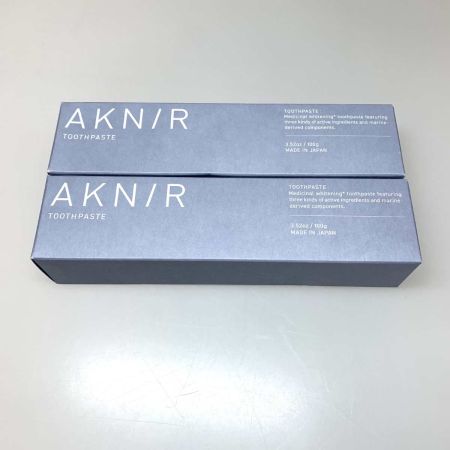   AKNIR デンタルペースト 2本セット 医薬部外品